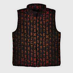 Мужской жилет Руны - паттерн, цвет: 3D-черный