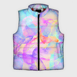 Мужской жилет Магическая абстракция узор, цвет: 3D-красный