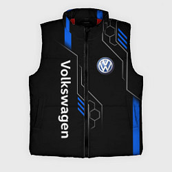 Мужской жилет Volkswagen - blue technology, цвет: 3D-красный