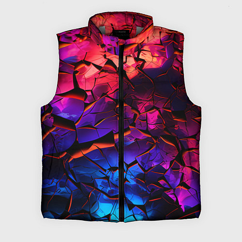 Мужской жилет Светящаяся Земля / 3D-Светло-серый – фото 1