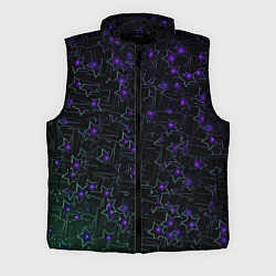 Мужской жилет Звездные сети, цвет: 3D-черный