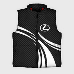 Мужской жилет Lexus - carbon line, цвет: 3D-красный