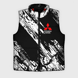 Мужской жилет Mitsubishi - белый пятна, цвет: 3D-красный