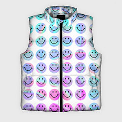 Мужской жилет Smiley holographic, цвет: 3D-светло-серый