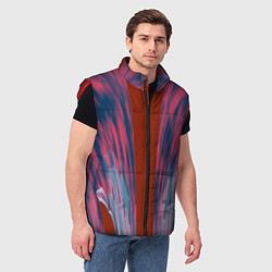 Мужской жилет Глиняные облака, цвет: 3D-красный — фото 2