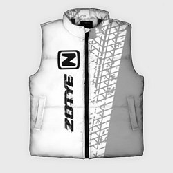Мужской жилет Zotye speed на светлом фоне со следами шин: по-вер, цвет: 3D-черный