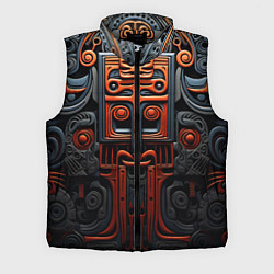 Мужской жилет Арт в этническом стиле, цвет: 3D-светло-серый