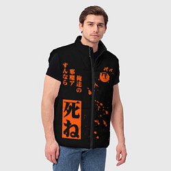 Мужской жилет Потита Человек-бензопила Potita, цвет: 3D-черный — фото 2