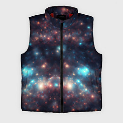 Мужской жилет Космический простор, цвет: 3D-красный
