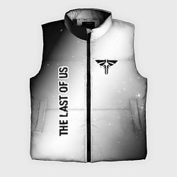 Мужской жилет The Last Of Us glitch на светлом фоне вертикально, цвет: 3D-черный