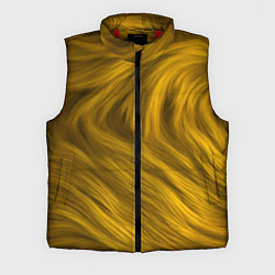 Мужской жилет Текстура желтой шерсти, цвет: 3D-красный