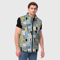 Мужской жилет Бесконечные марки, цвет: 3D-черный — фото 2