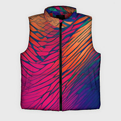 Мужской жилет Буйство красок акварелика, цвет: 3D-красный