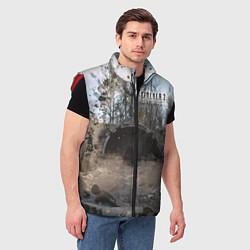 Мужской жилет STALKER 2 тоннель, цвет: 3D-красный — фото 2