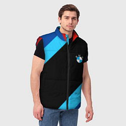 Мужской жилет BMW line, цвет: 3D-красный — фото 2