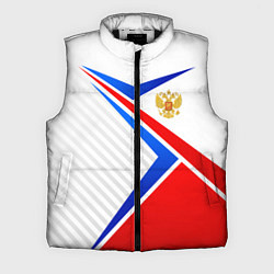 Мужской жилет Герб РФ - классические цвета флага
