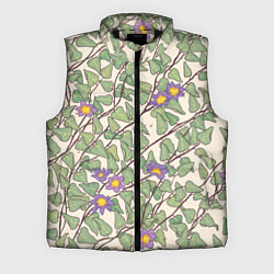 Мужской жилет Клематис, цвет: 3D-черный