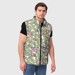 Мужской жилет Клематис, цвет: 3D-черный — фото 2