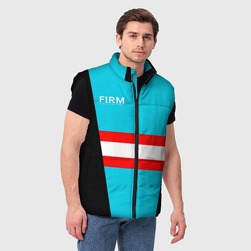 Мужской жилет FIRM спортик 80е / 3D-Черный – фото 3