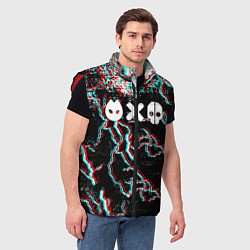 Мужской жилет Love death & robots strom, цвет: 3D-красный — фото 2
