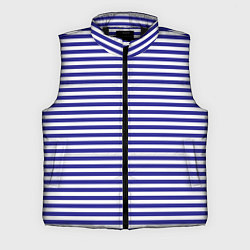 Мужской жилет Тельняшка моряка, цвет: 3D-черный