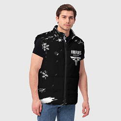 Мужской жилет Одни из нас зима, цвет: 3D-черный — фото 2