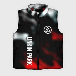 Мужской жилет Linkin park flame, цвет: 3D-красный