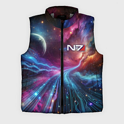 Мужской жилет Mass Effect - N7, цвет: 3D-светло-серый