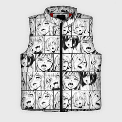 Мужской жилет Ahegao pattern, цвет: 3D-красный