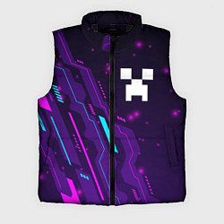 Мужской жилет Minecraft neon gaming