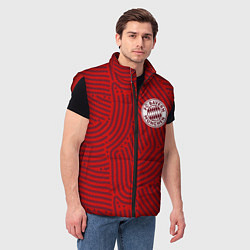 Мужской жилет Bayern отпечатки, цвет: 3D-красный — фото 2