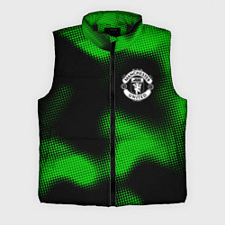 Мужской жилет Manchester United sport halftone, цвет: 3D-черный