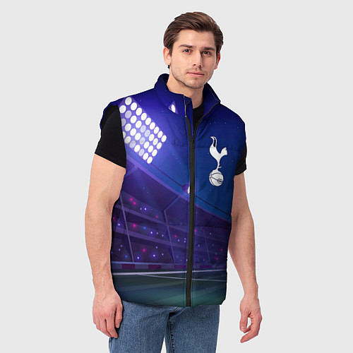 Мужской жилет Tottenham ночное поле / 3D-Черный – фото 3