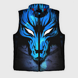 Мужской жилет Genshin Impact - Волк Севера, цвет: 3D-красный