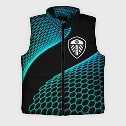 Мужской жилет Leeds United football net, цвет: 3D-черный