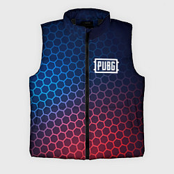 Мужской жилет PUBG неоновые соты, цвет: 3D-черный
