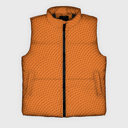 Мужской жилет Кожа баскетбольного мяча, цвет: 3D-черный