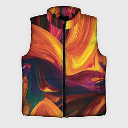 Мужской жилет Цветная абстракция colorful