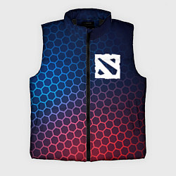 Мужской жилет Dota неоновые соты, цвет: 3D-черный