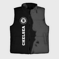 Мужской жилет Chelsea sport на темном фоне по-вертикали, цвет: 3D-черный
