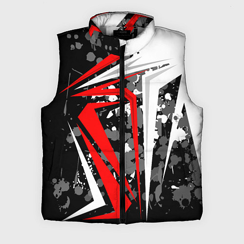 Мужской жилет Extreme geometry / 3D-Светло-серый – фото 1