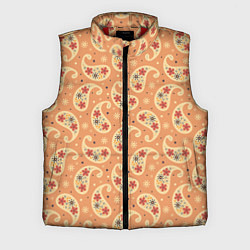 Мужской жилет Цветочный пейсли