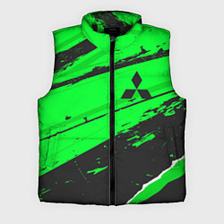 Мужской жилет Mitsubishi sport green, цвет: 3D-черный