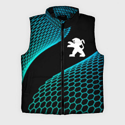 Мужской жилет Peugeot electro hexagon, цвет: 3D-черный
