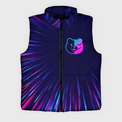 Мужской жилет Danganronpa neon blast lines, цвет: 3D-черный