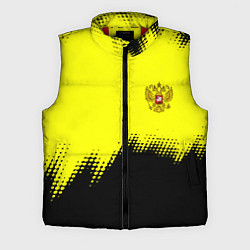 Мужской жилет Российская империя краски герб, цвет: 3D-красный