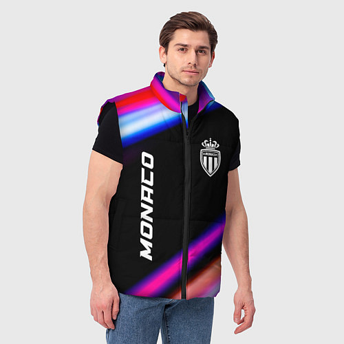 Мужской жилет Monaco speed game lights / 3D-Черный – фото 3