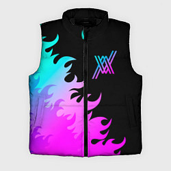 Мужской жилет Darling in the FranXX неоновый огонь, цвет: 3D-черный