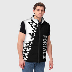 Мужской жилет Portal geometry steel, цвет: 3D-черный — фото 2