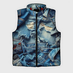 Мужской жилет Denim rags - fashion trend